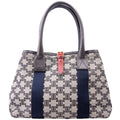 Macadam Canvas Tote Vintage Navy