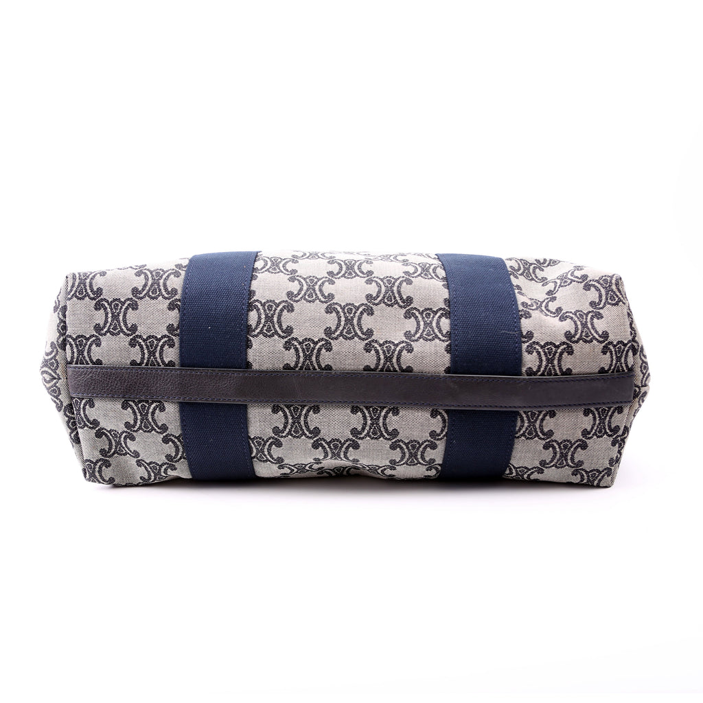 Macadam Canvas Tote Vintage Navy