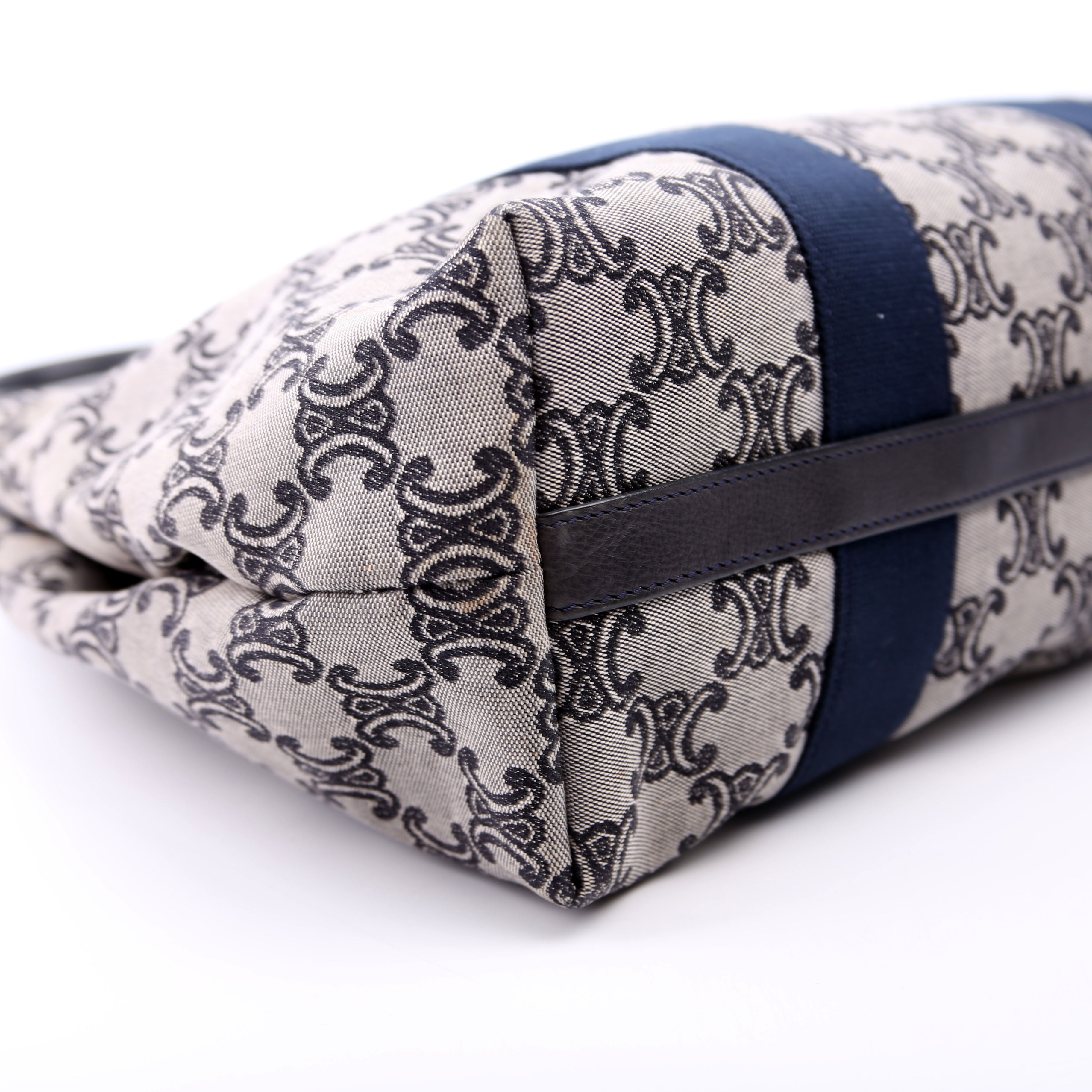 Macadam Canvas Tote Vintage Navy