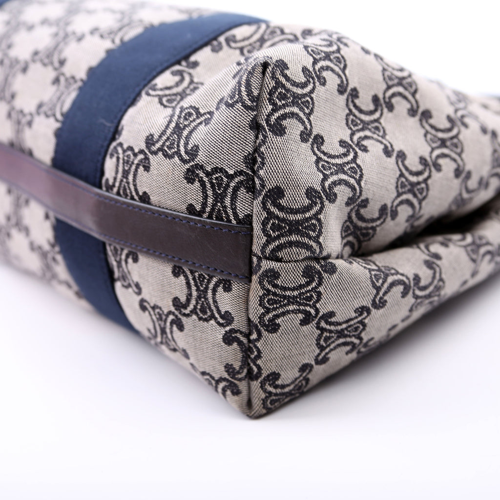Macadam Canvas Tote Vintage Navy