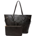 Neverfull With Wallet MM Empreinte Black/Navy
