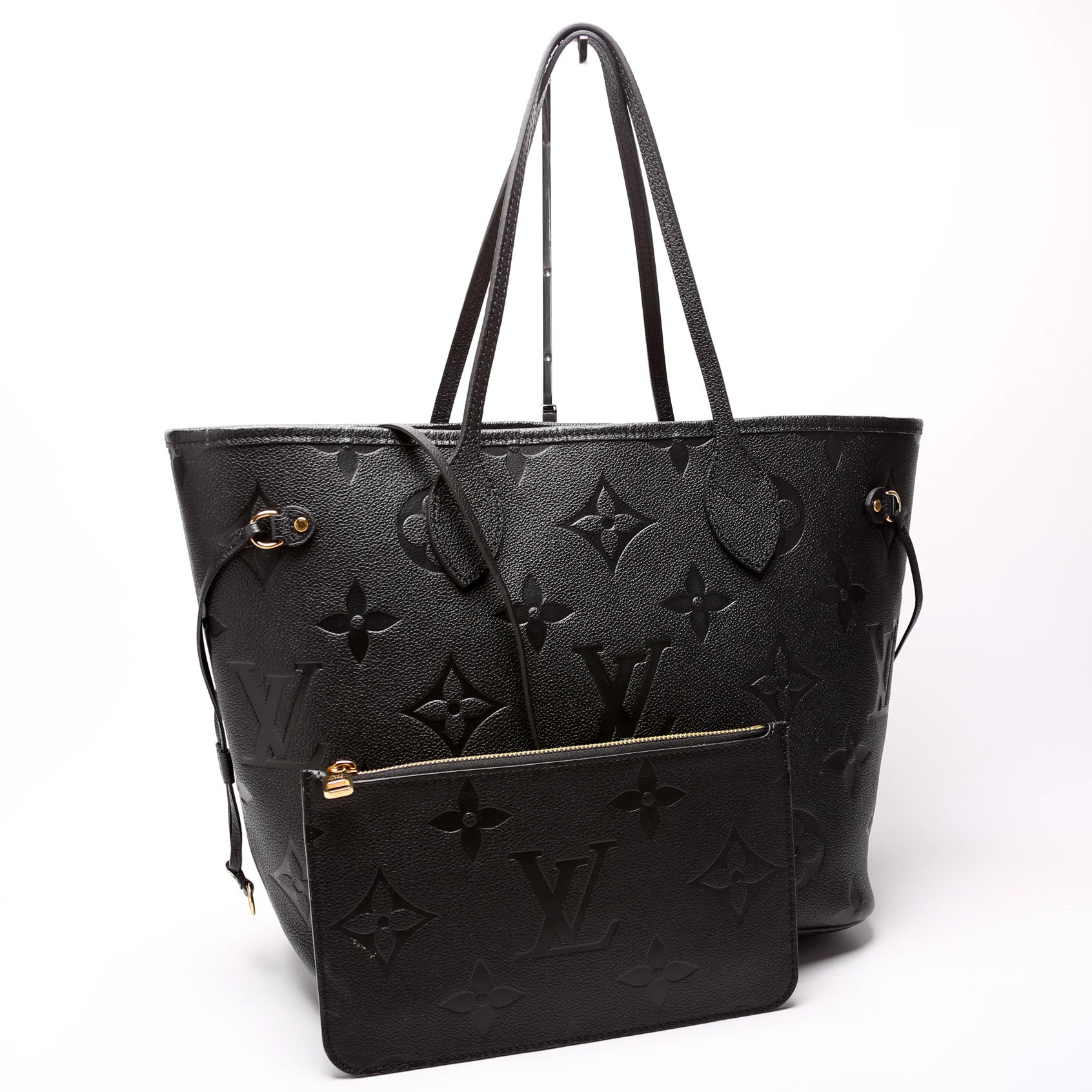 Neverfull With Wallet MM Empreinte Black/Navy