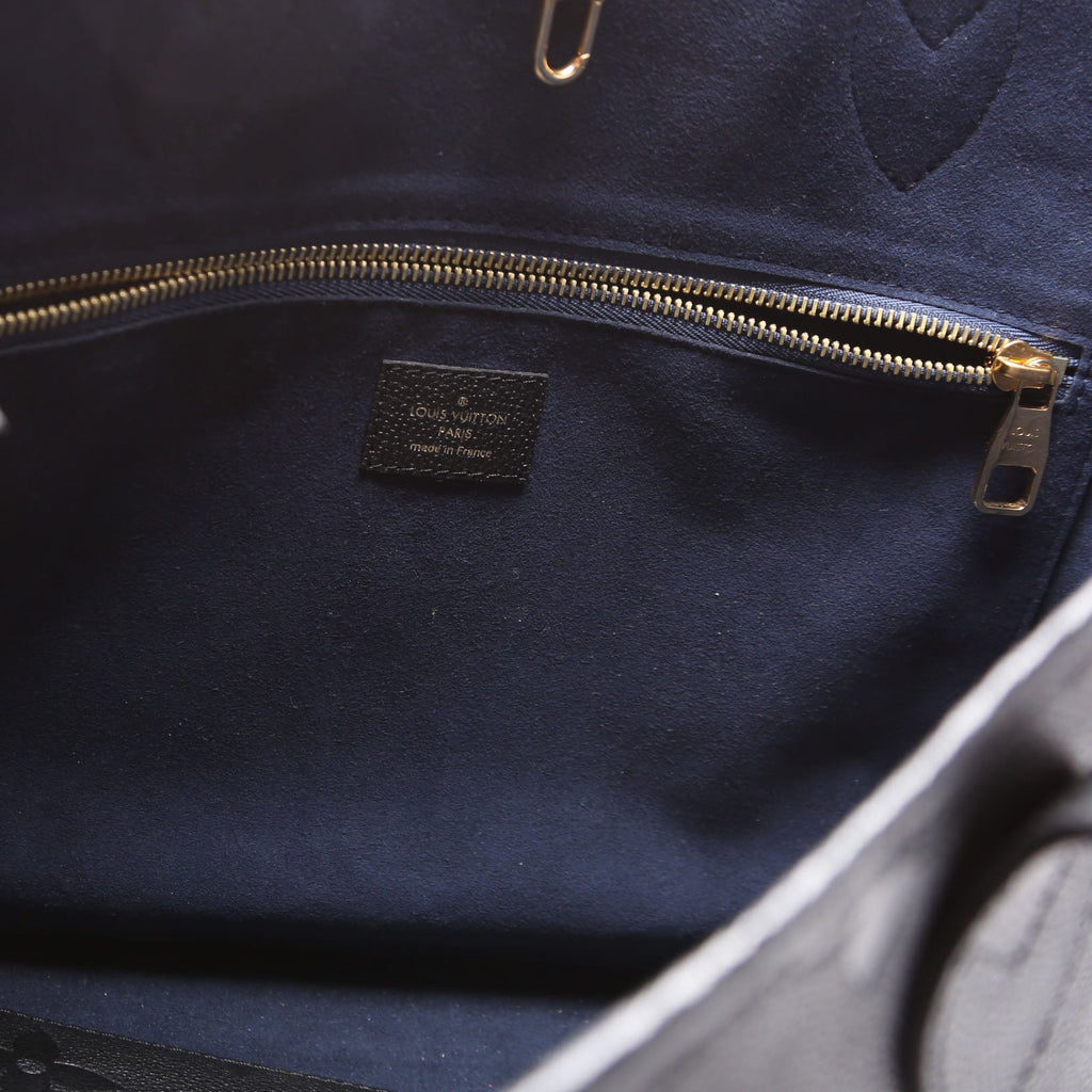 Neverfull With Wallet MM Empreinte Black/Navy