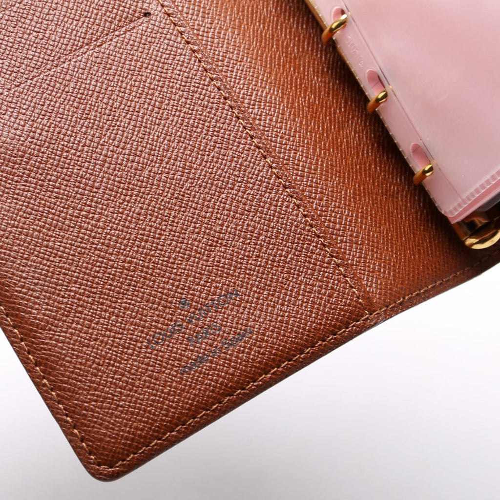 Agenda Small Ring Monogram