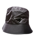 1HC137 Re-Nylon Triangle Logo Bucket Hat Size Medium Black