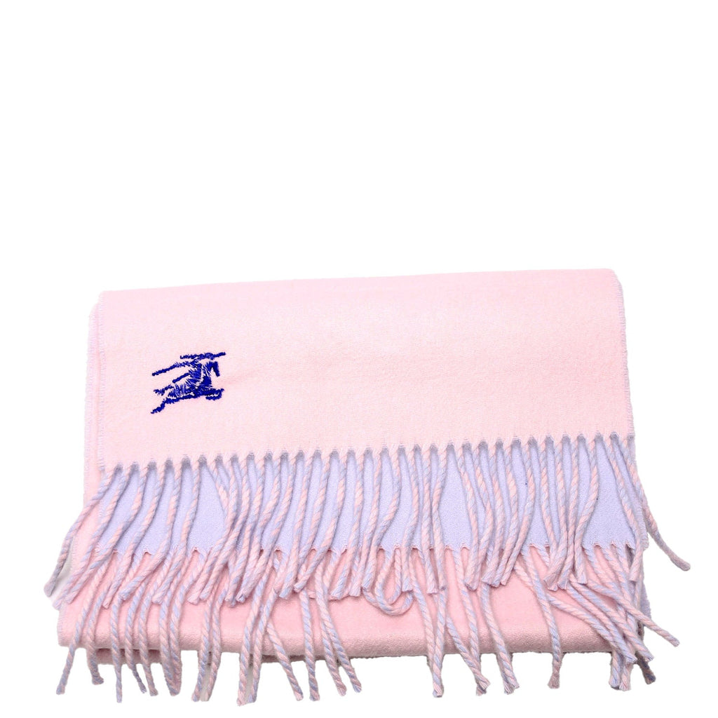 Mint/Sugar Reversible Cashmere Scarf Purple/Pink