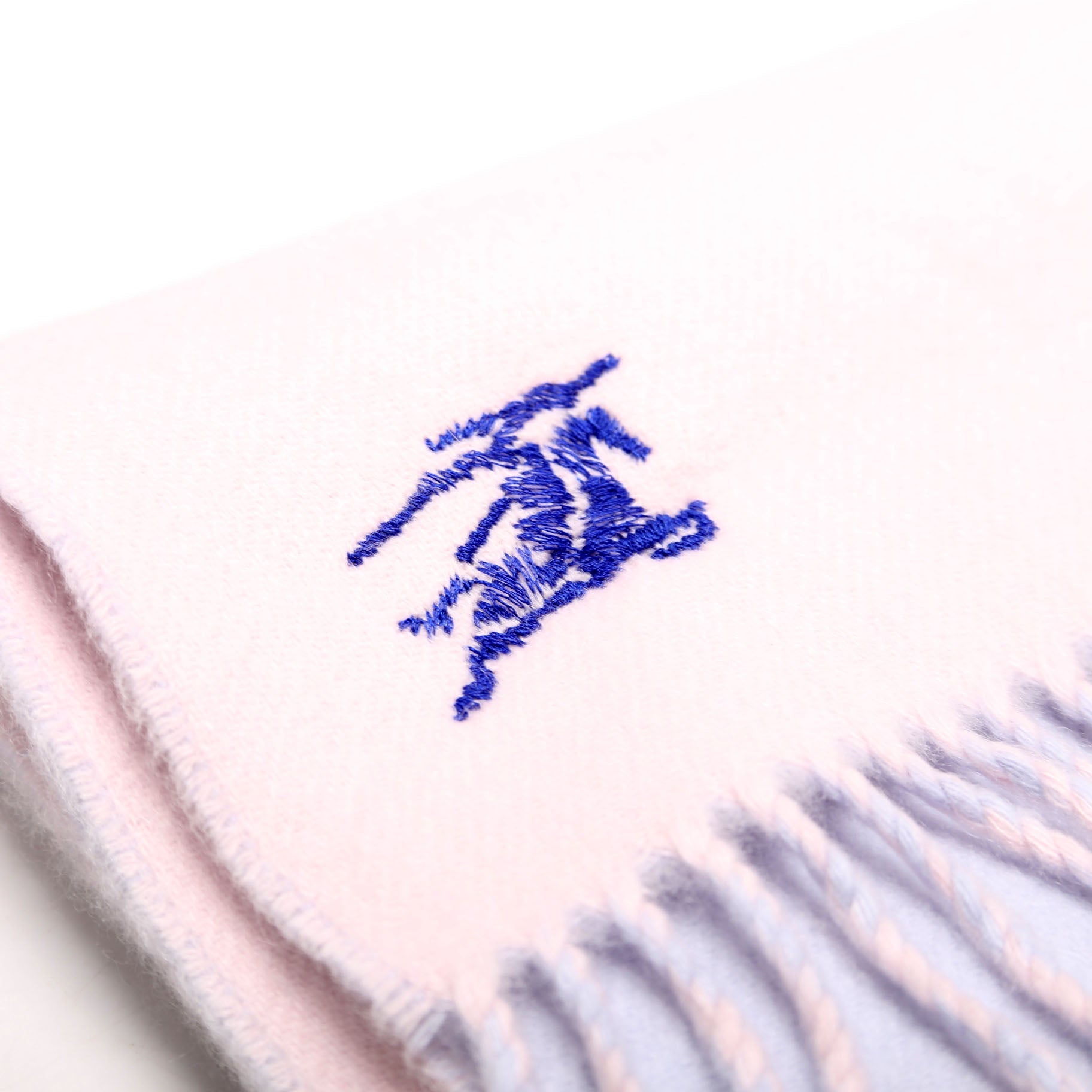 Mint/Sugar Reversible Cashmere Scarf Purple/Pink