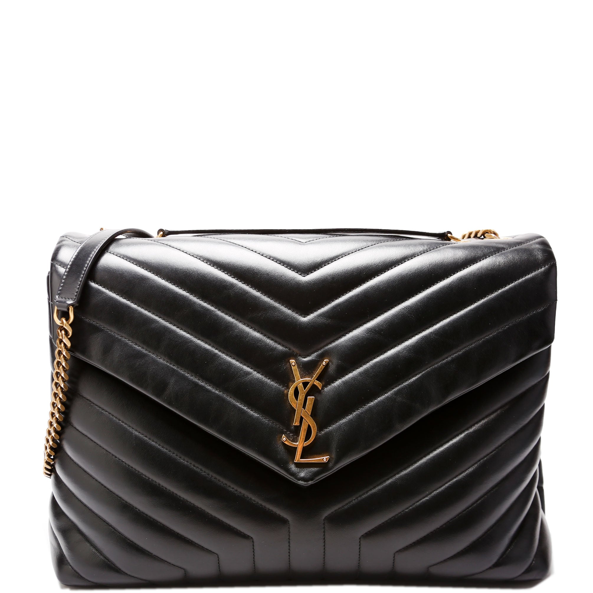 LouLou Satchel Large 574947 Black
