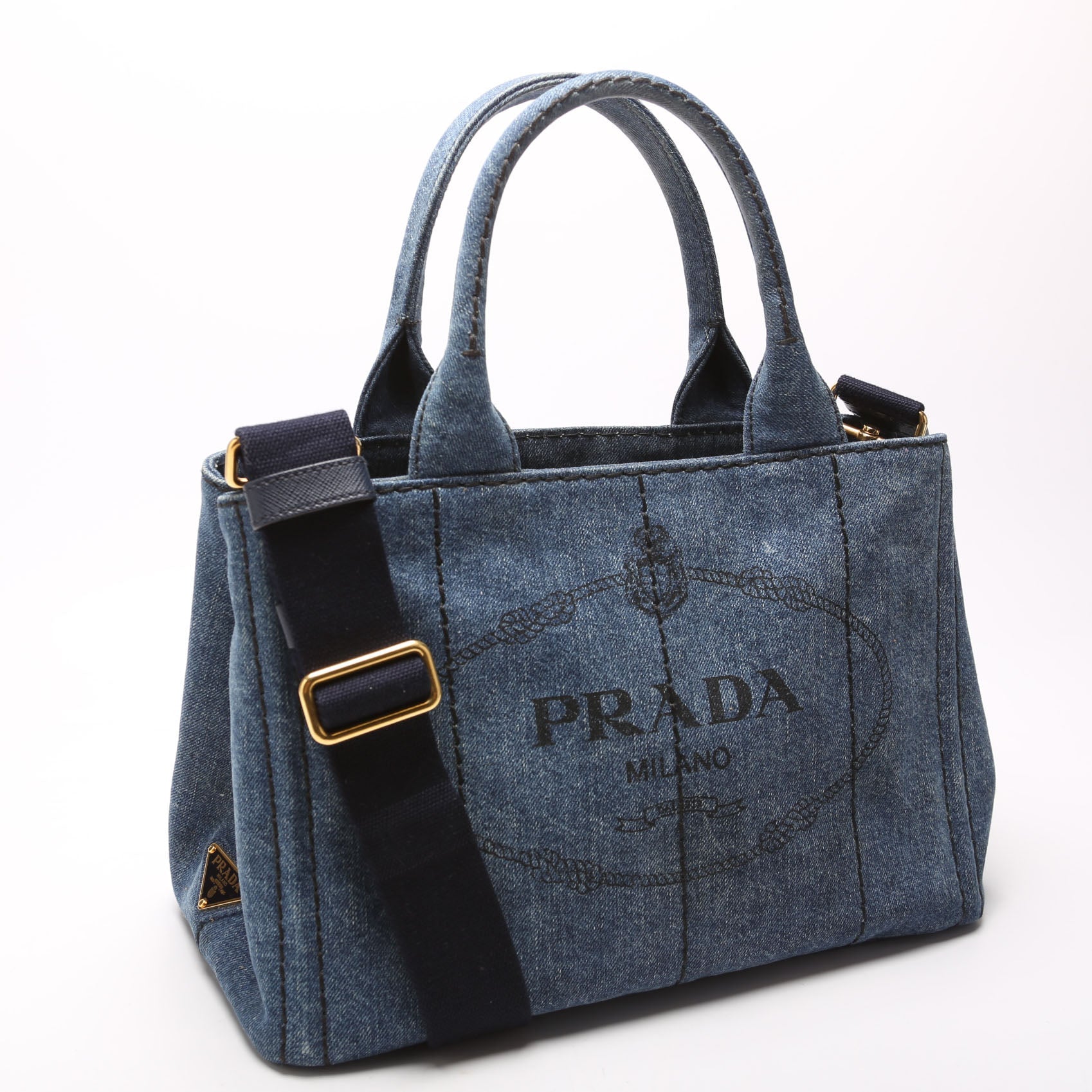 Canapa Denim Small Tote