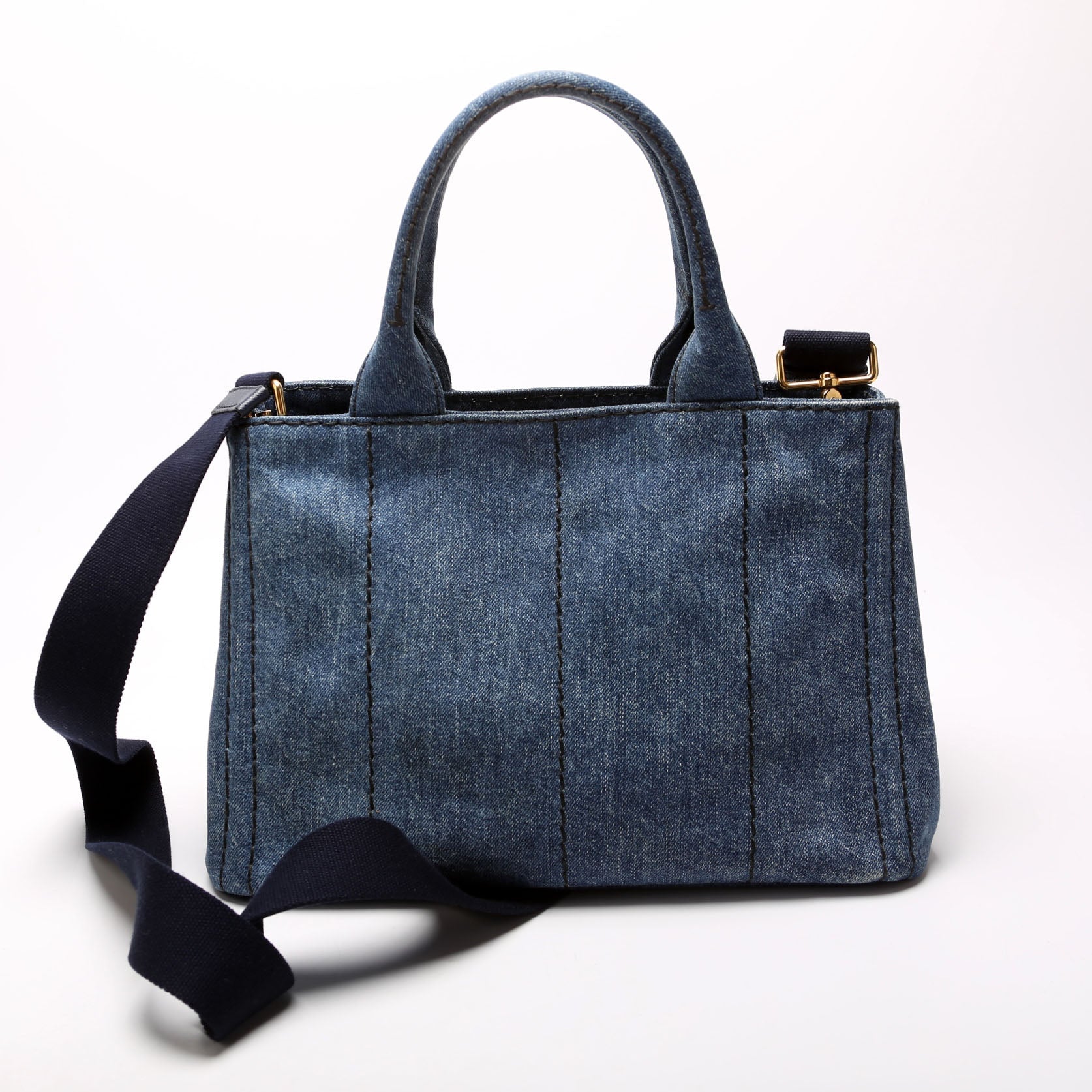 Canapa Denim Small Tote