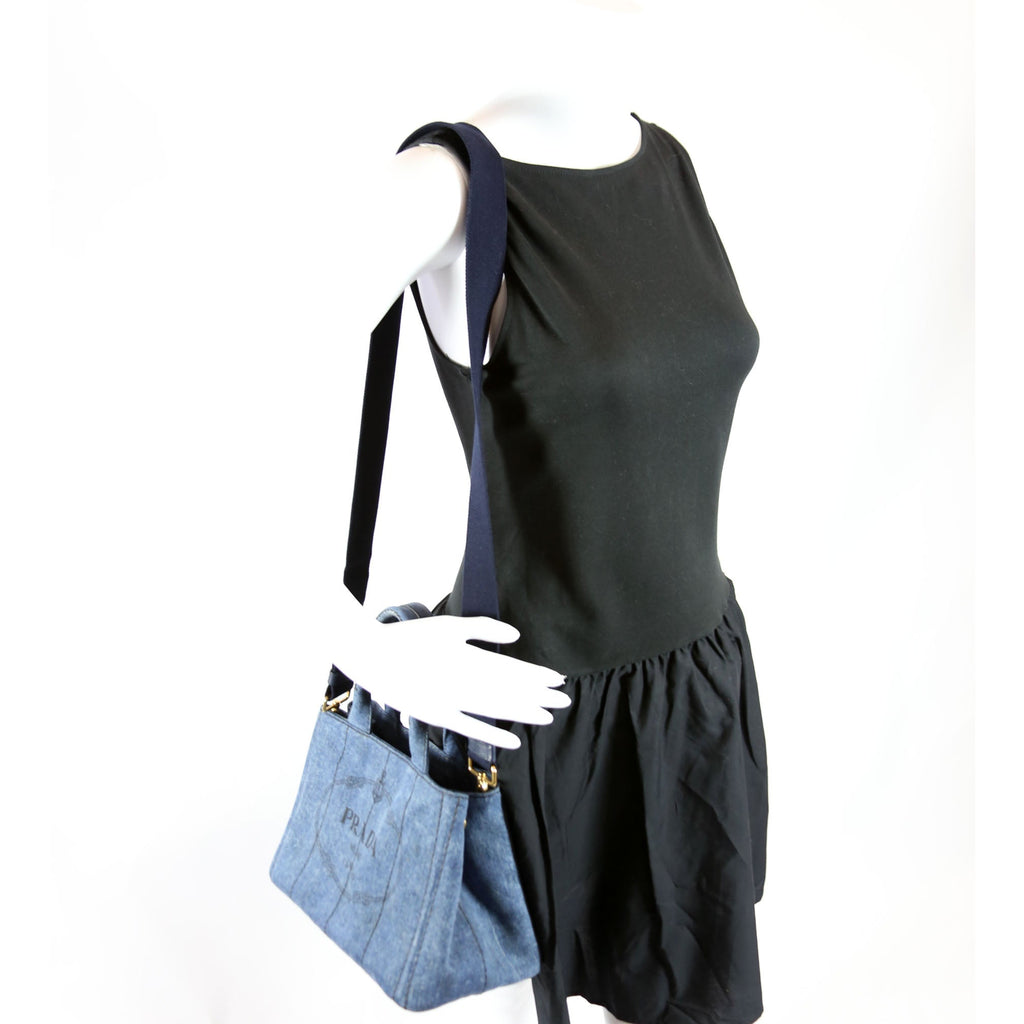 Canapa Denim Small Tote