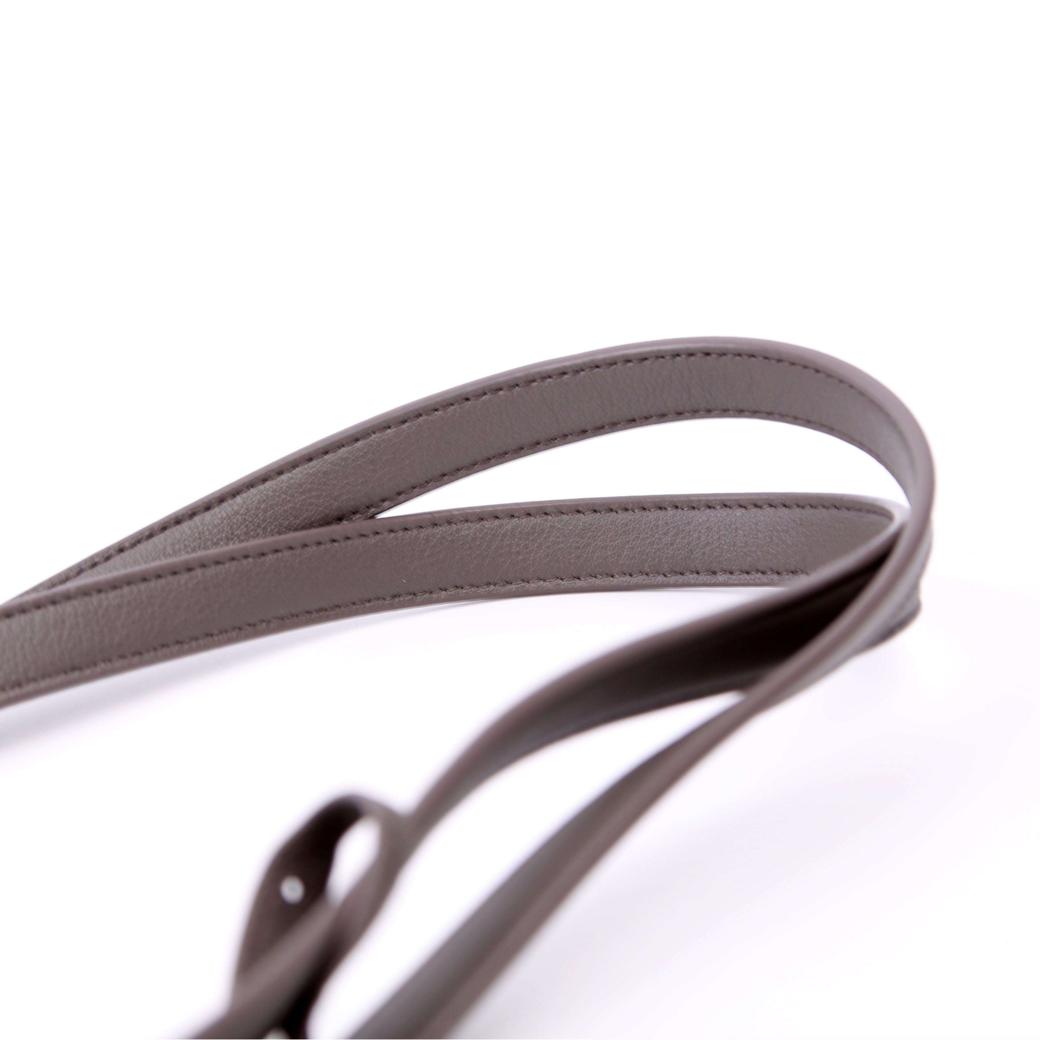 Shopping Bag East/West Supple Leather Grey