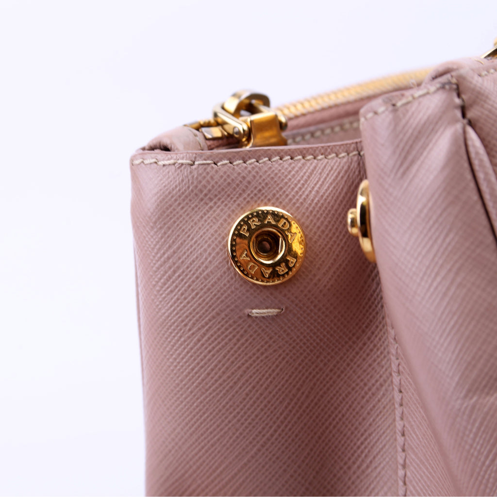 Prada Saffiano Galleria Medium Tan