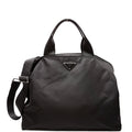Prada Nylon Vela East West Shopper Tote