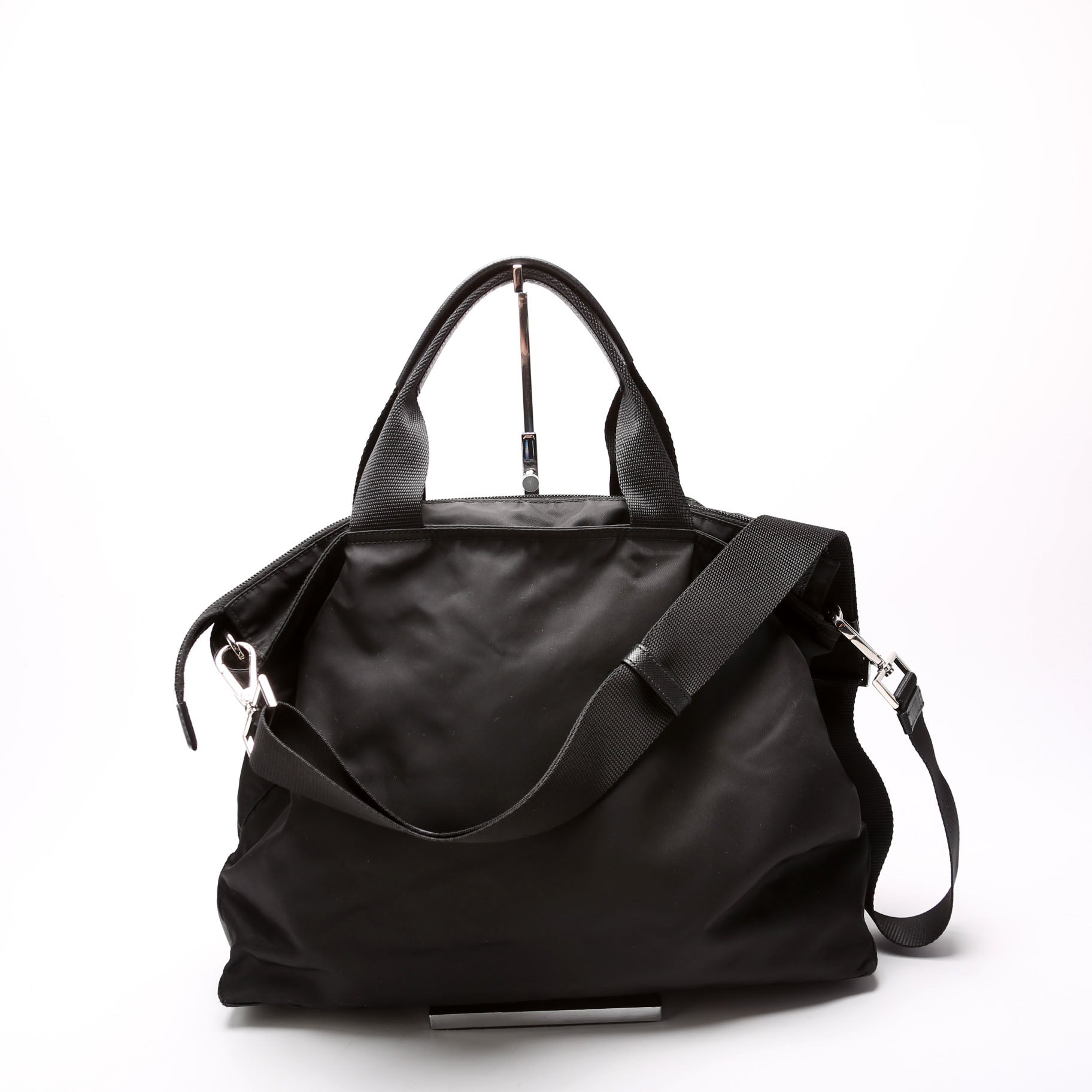 Prada Nylon Vela East West Shopper Tote