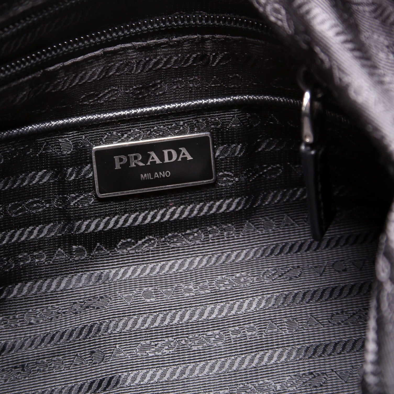 Prada Nylon Vela East West Shopper Tote