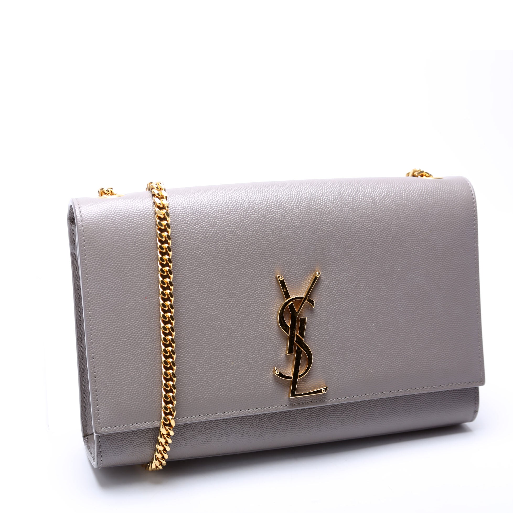 Kate Satchel Grain Medium 364021 Gray