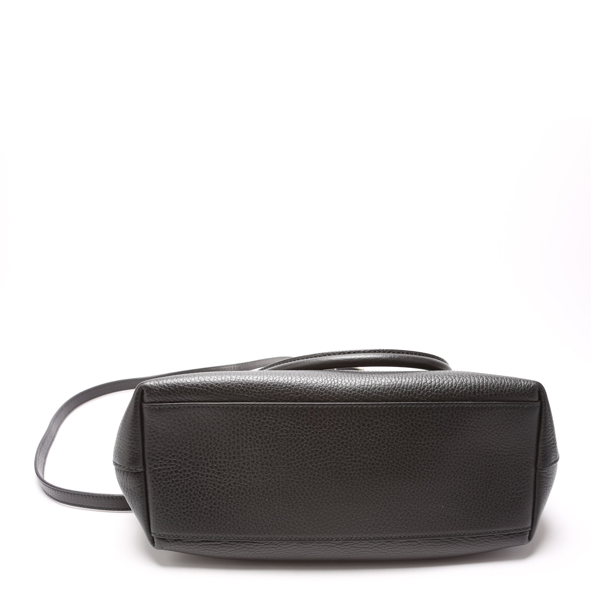 449659 GG Charm Satchel Black
