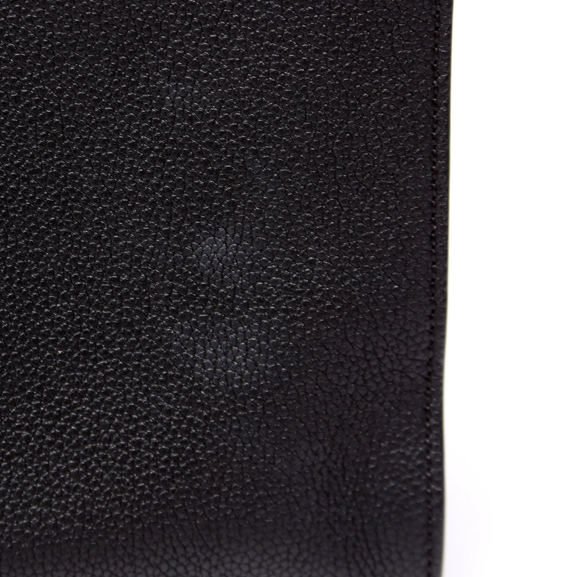 7VA491 Roma Leather Flat Pouch Black