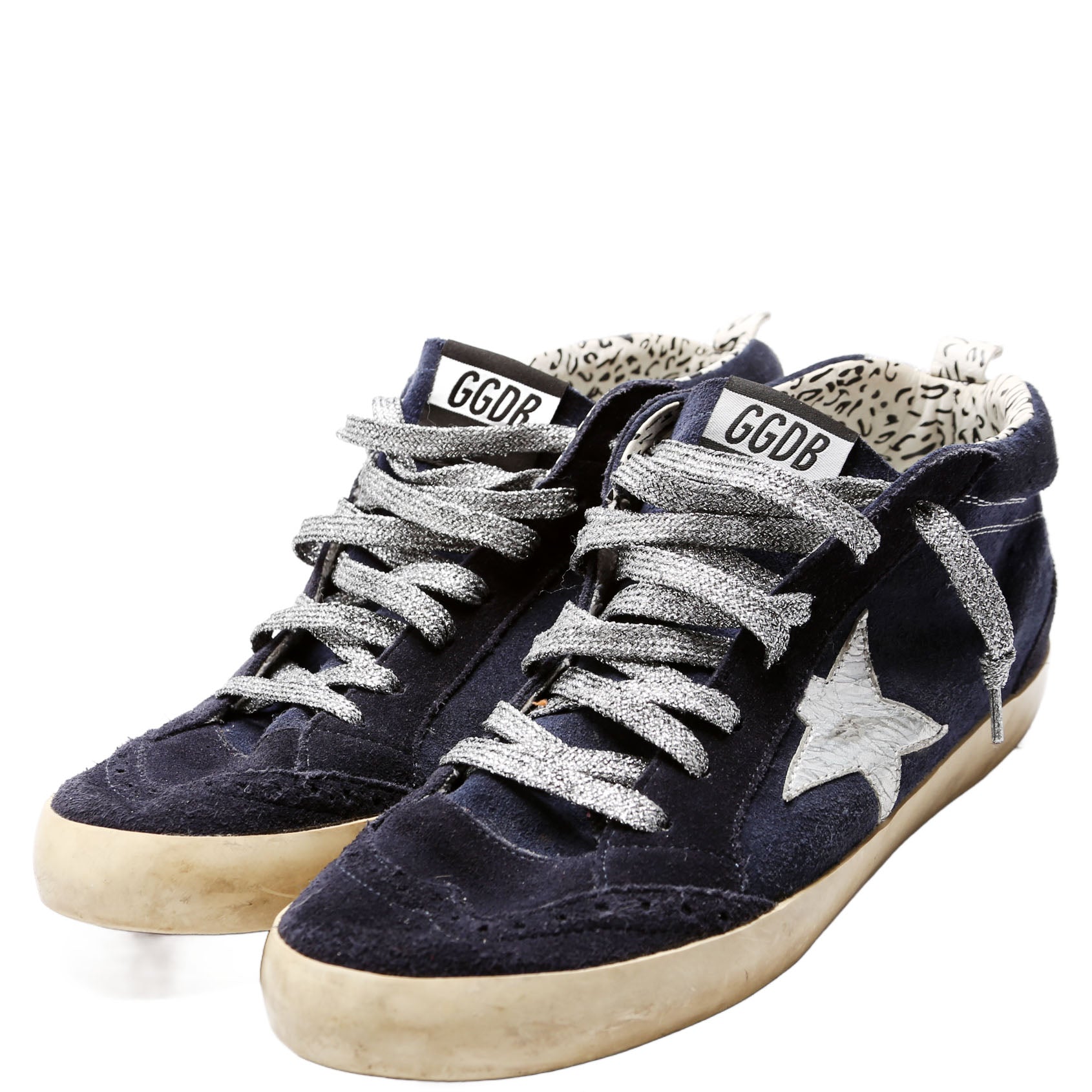 Midstar Sneakers Size 40 Navy/White