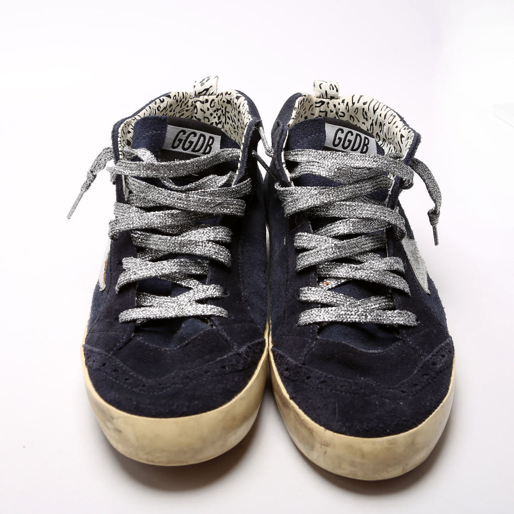 Midstar Sneakers Size 40 Navy/White