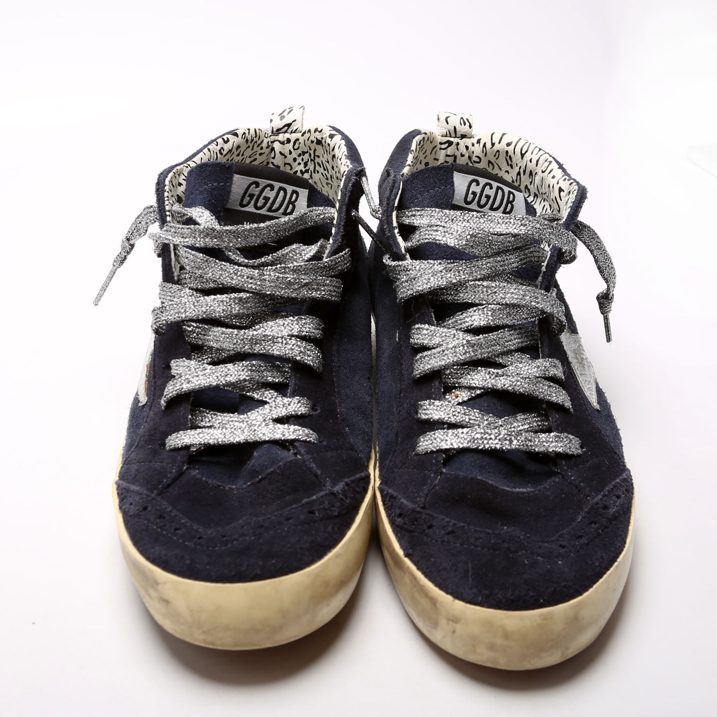 Midstar Sneakers Size 40 Navy/White