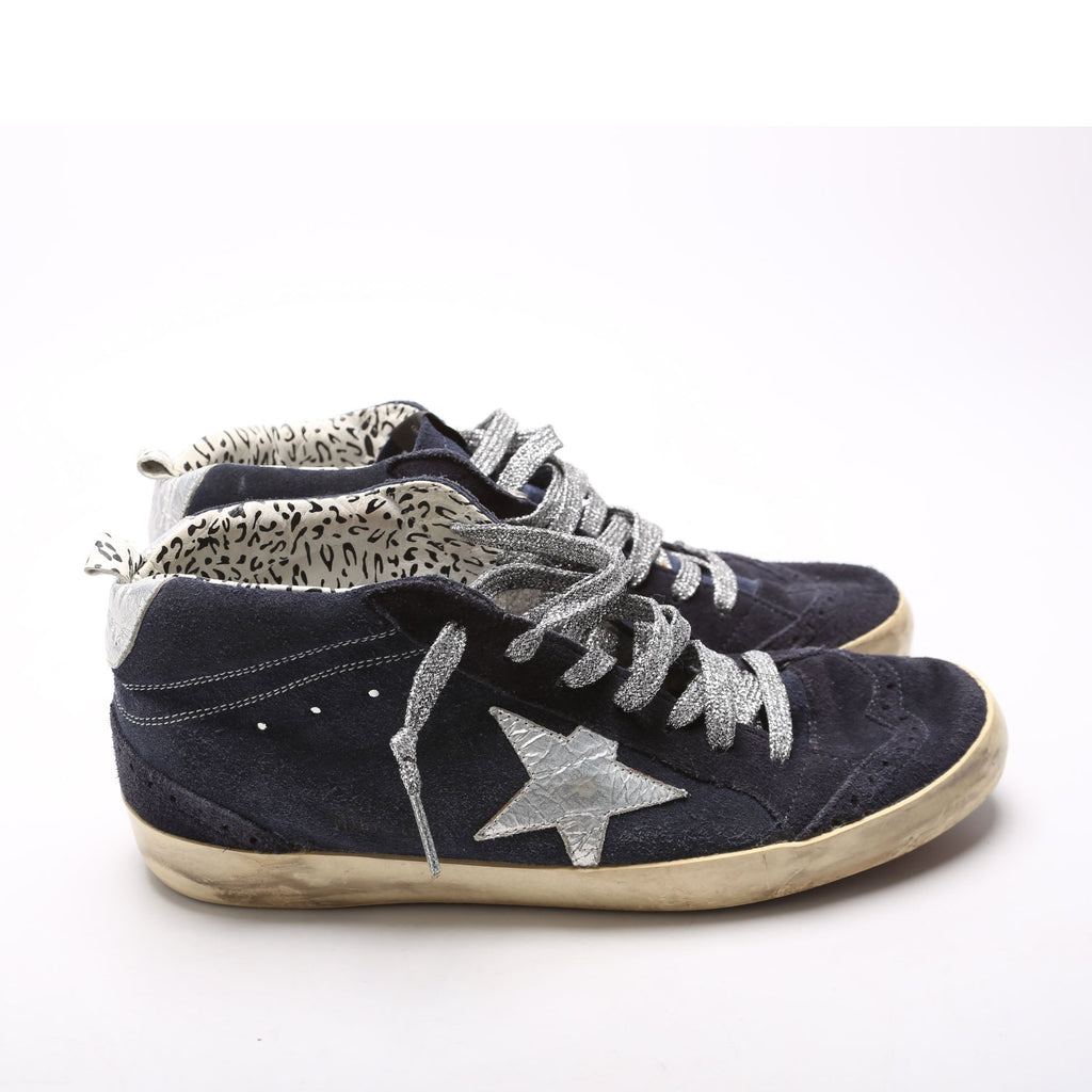 Midstar Sneakers Size 40 Navy/White