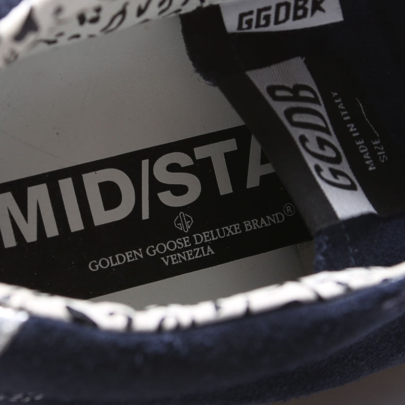 Midstar Sneakers Size 40 Navy/White