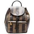 Pequin Canvas Mini Backpack Brown