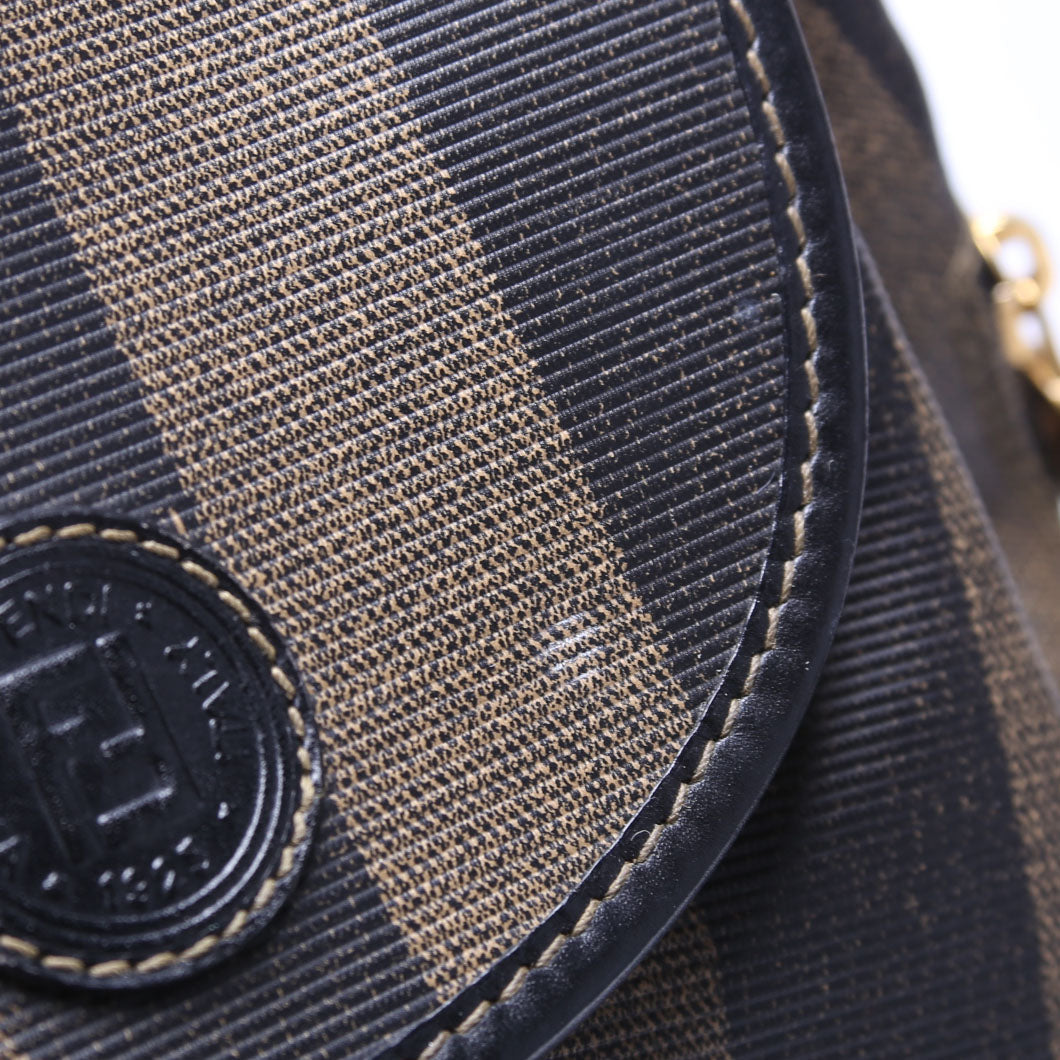 Pequin Canvas Mini Backpack Brown