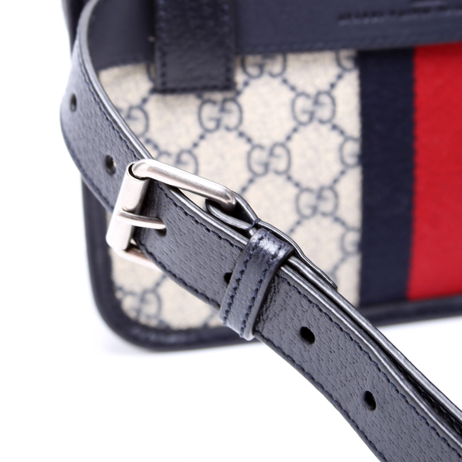 Gucci 674081 GG Supreme Ophidia Belt Bag Navy