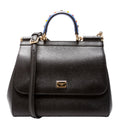 Miss Sicily Small Top Handle Black/Multicolor