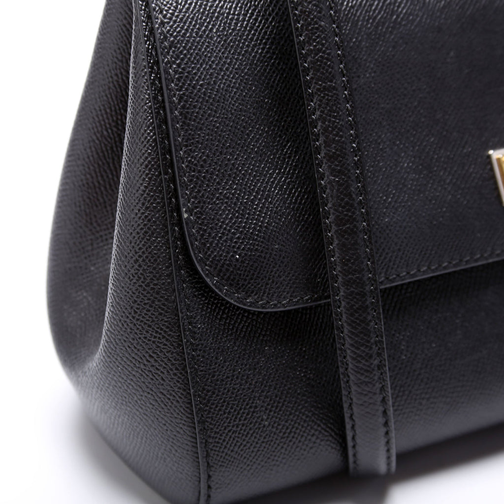 Miss Sicily Small Top Handle Black/Multicolor