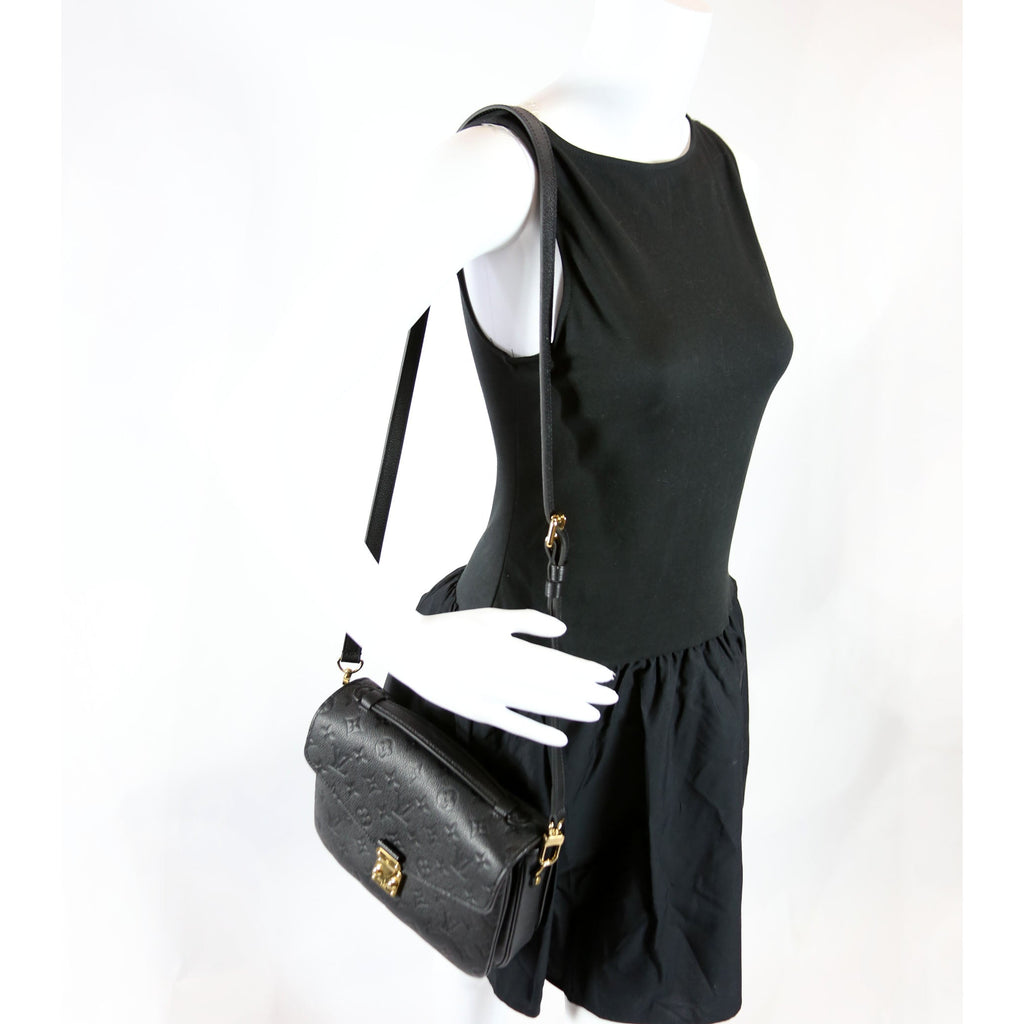 Pochette Metis Empreinte Black