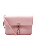 364435 Jackie Small 2-Way Flap Clutch Pink