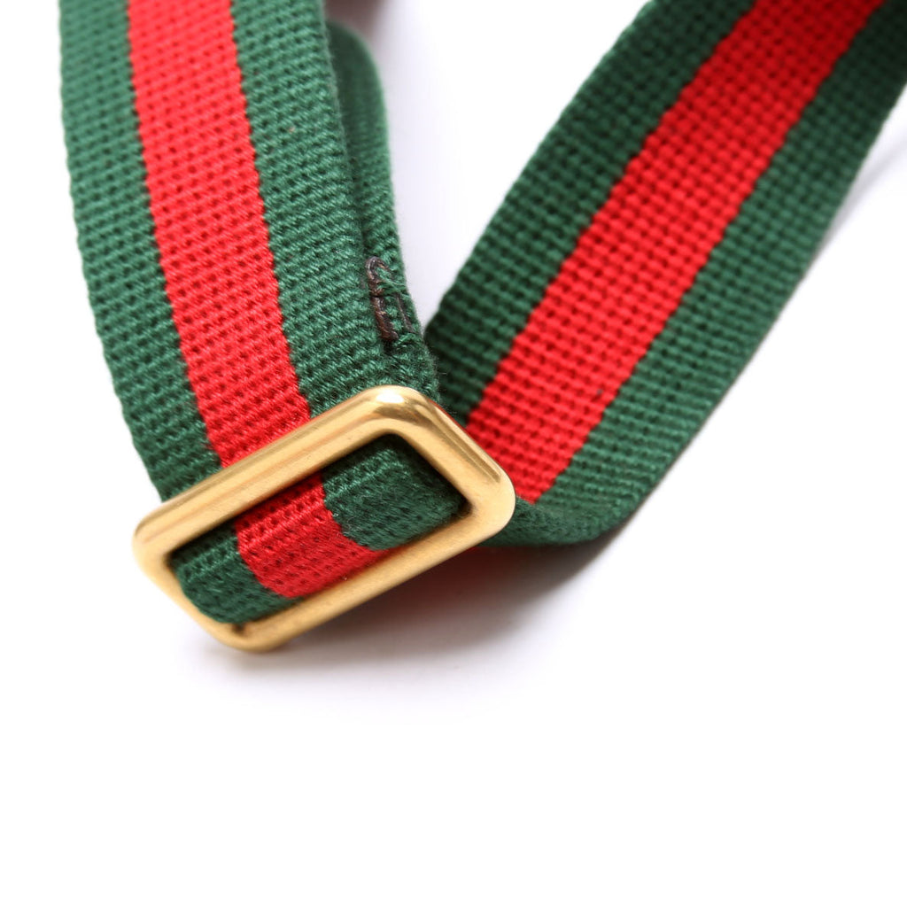493930 GG Supreme Neo Web Belt Brown
