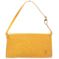 Pochette Accessories Epi Yellow