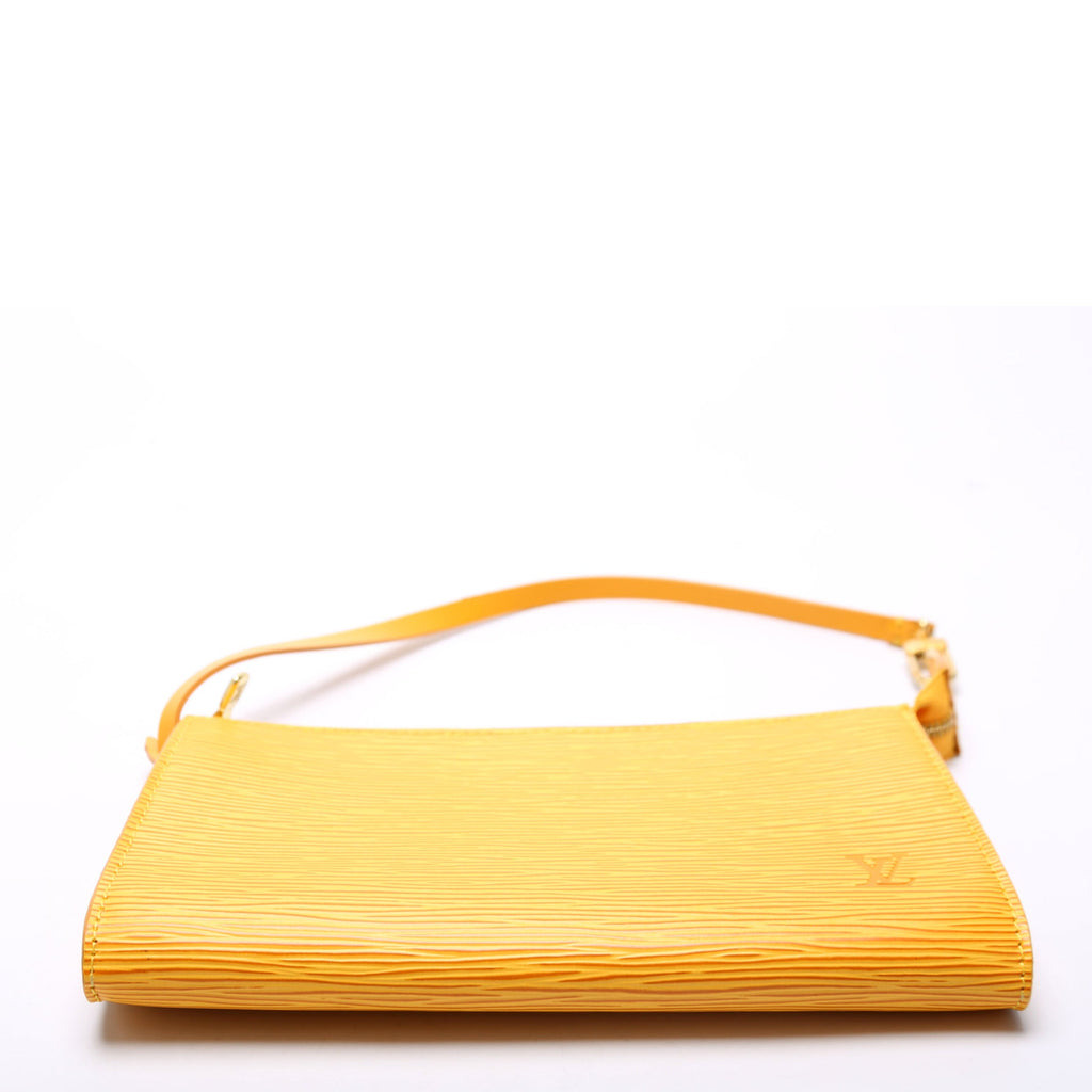 Pochette Accessories Epi Yellow