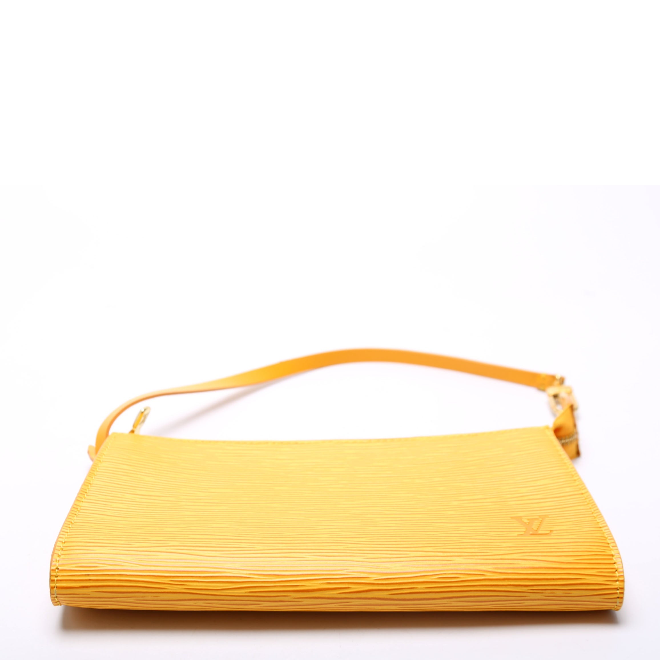Pochette Accessories Epi Yellow