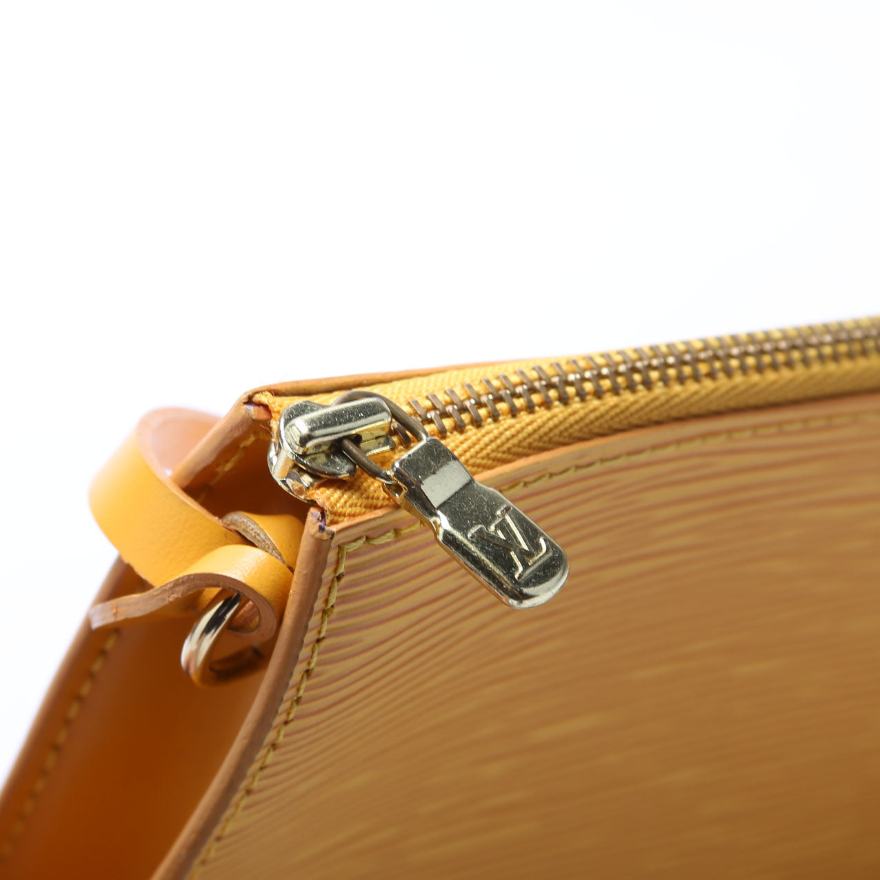 Pochette Accessories Epi Yellow
