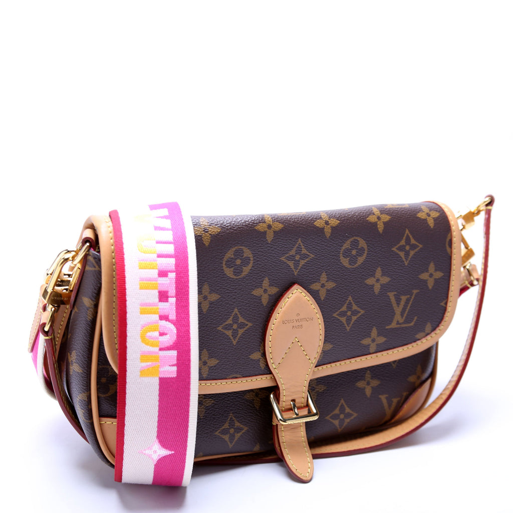 Diane NM Satchel Monogram Pink