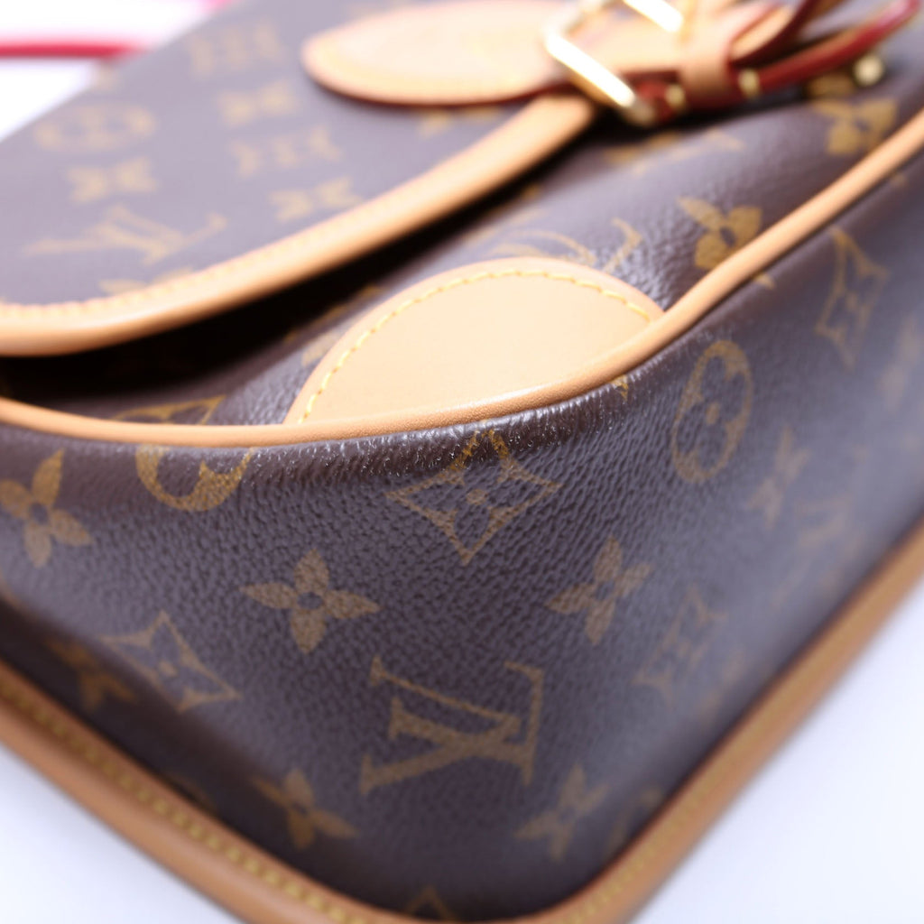 Diane NM Satchel Monogram Pink