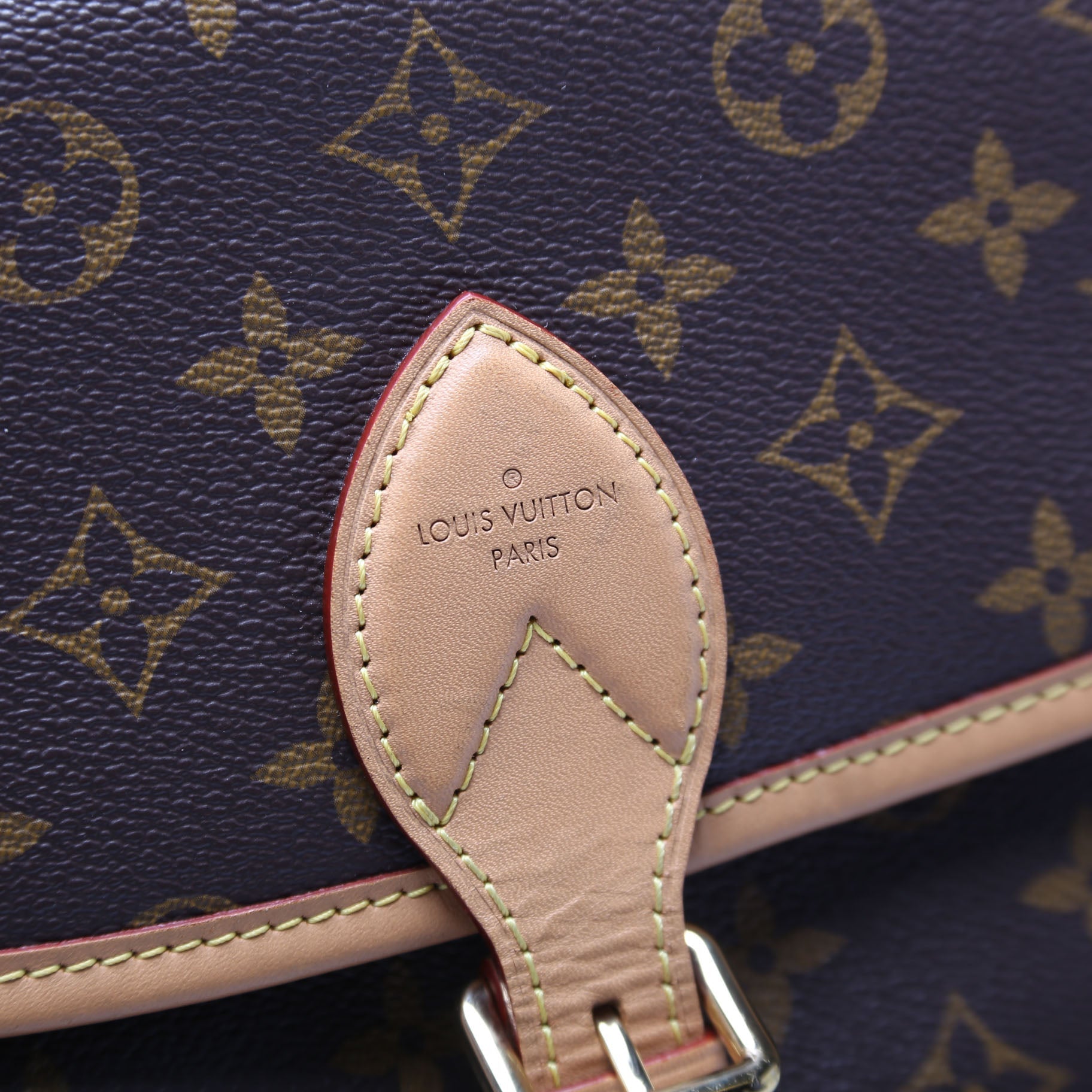 Diane NM Satchel Monogram Pink