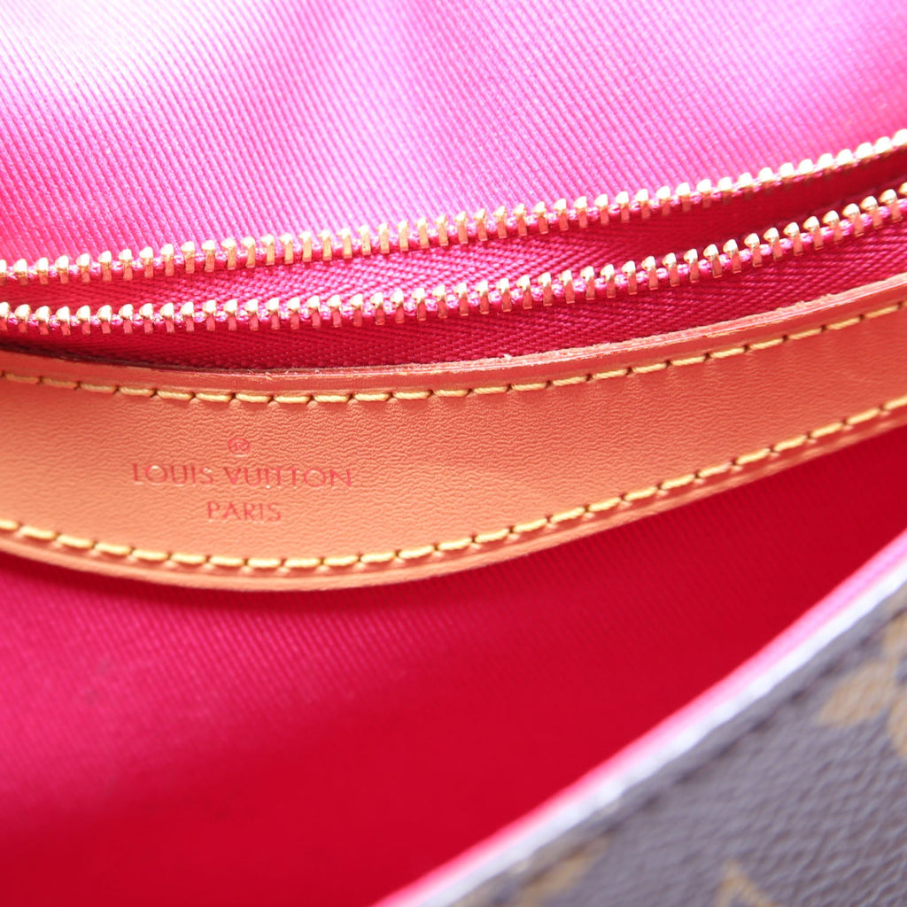 Diane NM Satchel Monogram Pink