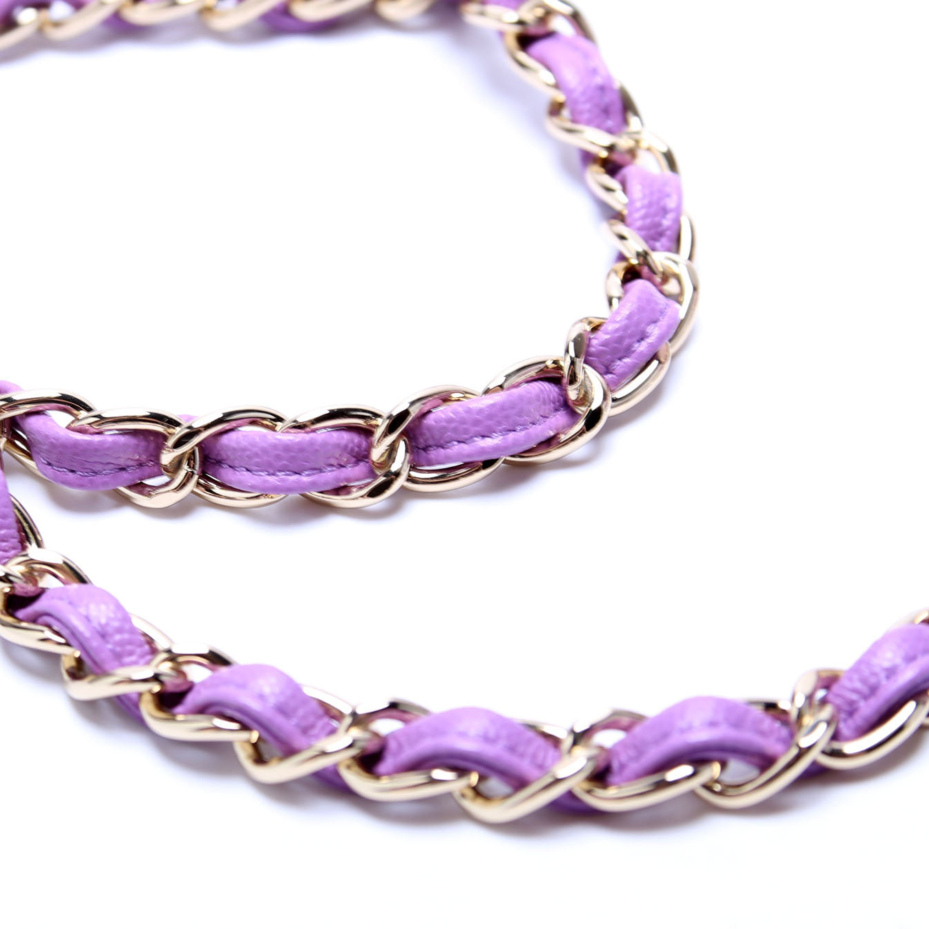 Classic Flap Jumbo Caviar RFID Purple
