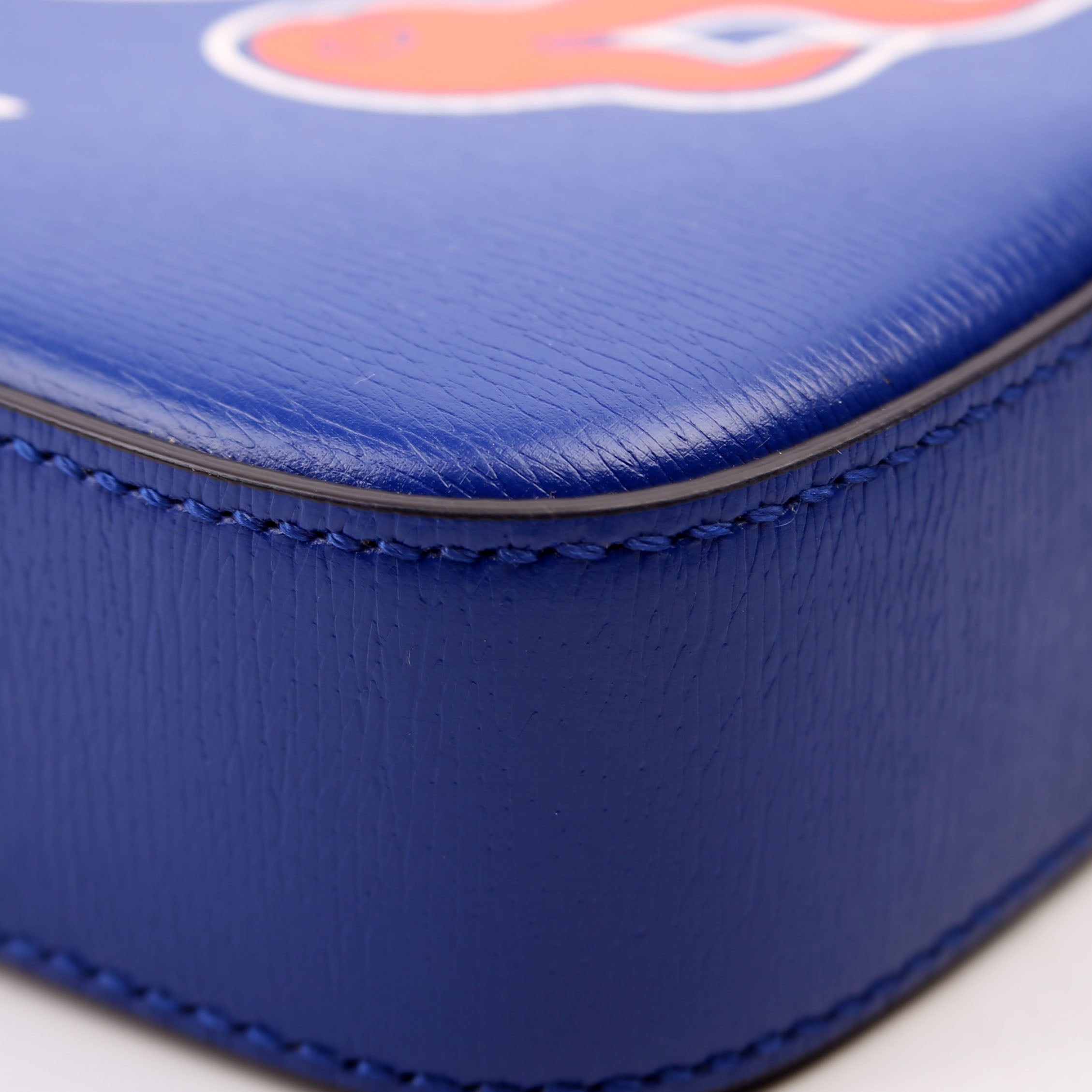 Gucci 774453 Shanghai Interlocking G Camera Bag Blue