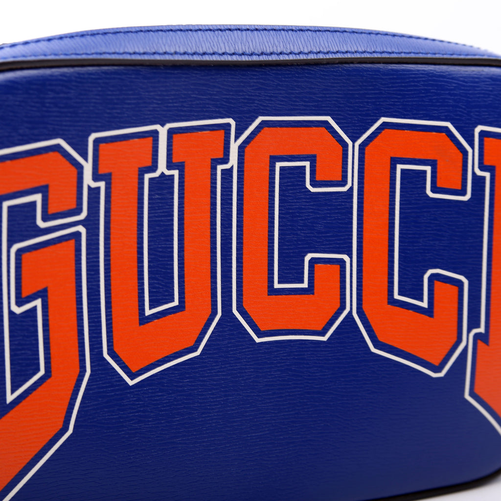Gucci 774453 Shanghai Interlocking G Camera Bag Blue