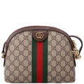 499621 Ophidia GG Small Crossbody Brown
