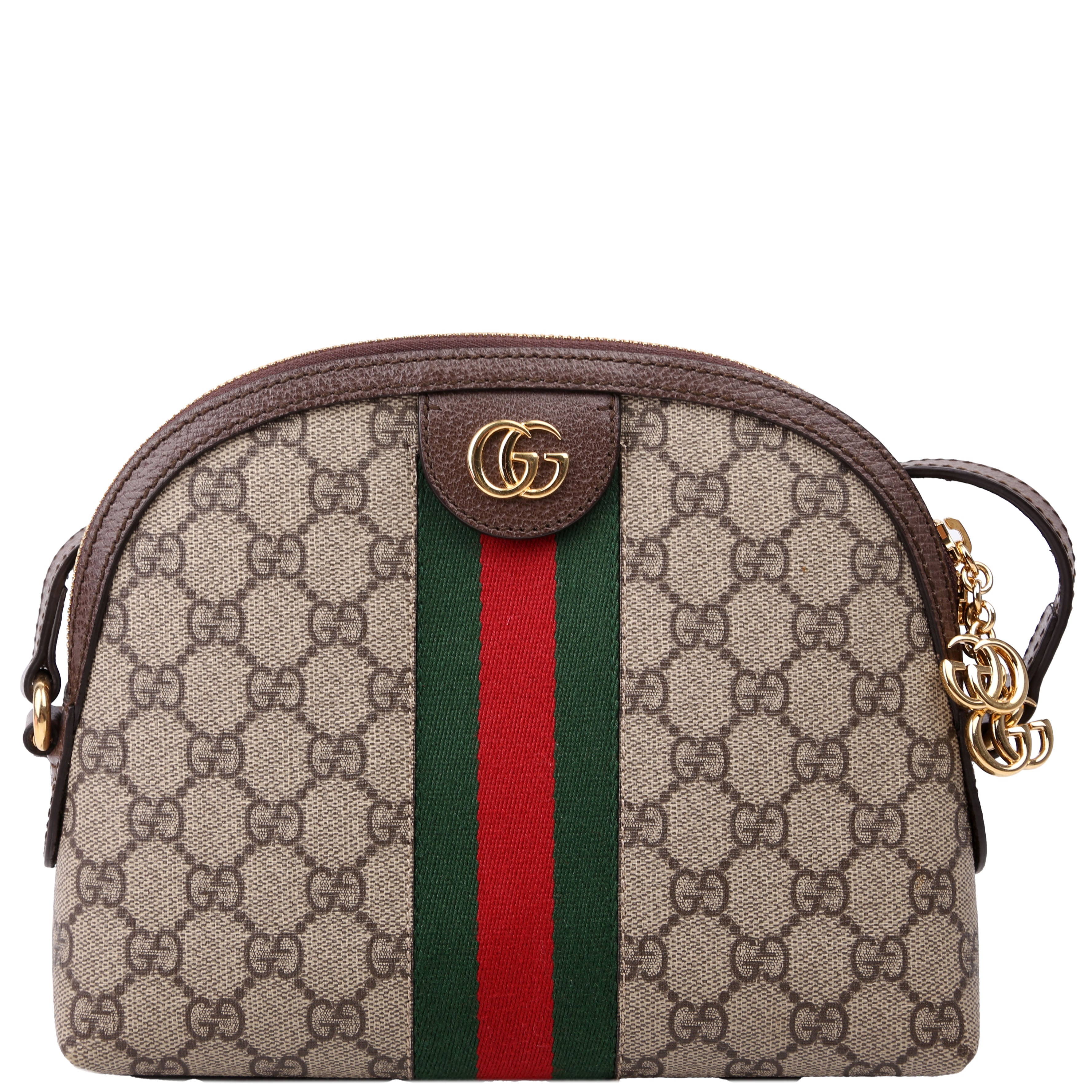 499621 Ophidia GG Small Crossbody Brown