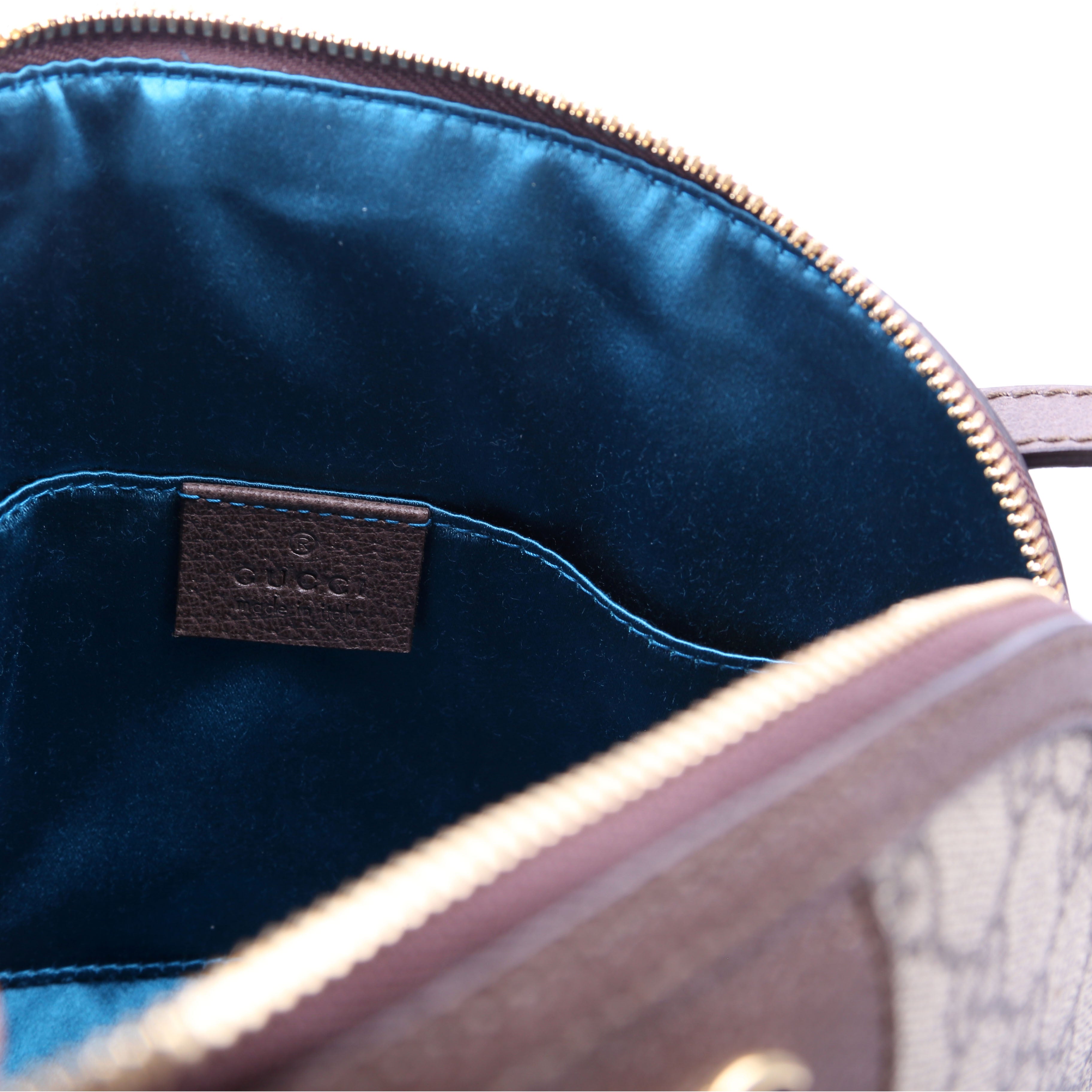 499621 Ophidia GG Small Crossbody Brown